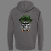 Zip-Up Pot Head Hoodie