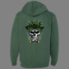 Zip-Up Pot Head Hoodie