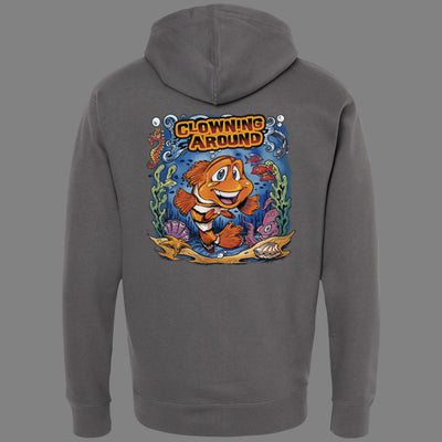 Zip-Up Clowning Around Hoodie