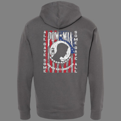 Zip-Up POW MIA Hoodie