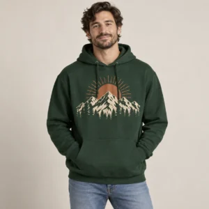 Alpine Sunrise Pullover Hoodie