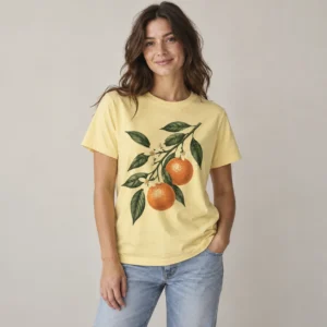 Botanical Citrus Graphic Tee