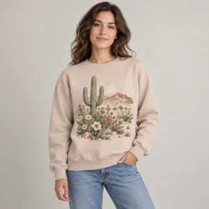 Desert Bloom Crewneck Sweatshirt