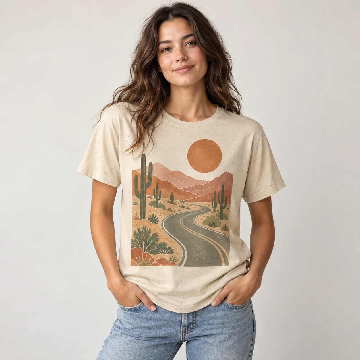 Desert Road Graphic Tee