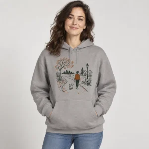 Dog Walk Pullover Hoodie