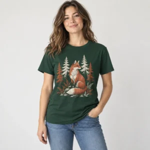 Forest Fox Graphic Tee