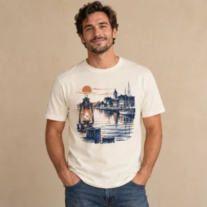Harbor Lantern Graphic Tee