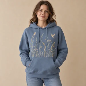 Meadow Sketch Pullover Hoodie