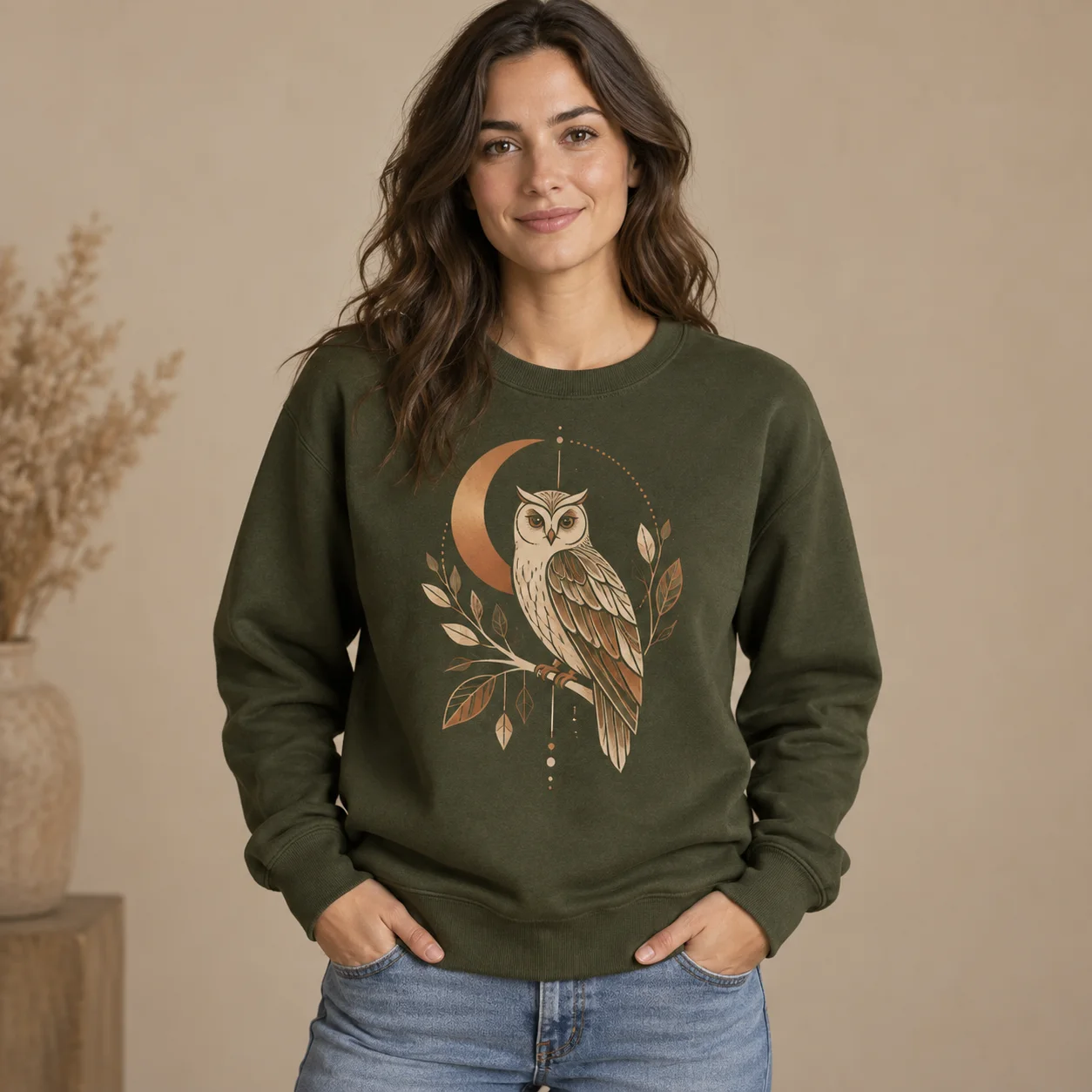 Night Owl Crewneck Sweatshirt
