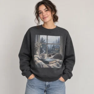 Rainy Window Crewneck Sweatshirt