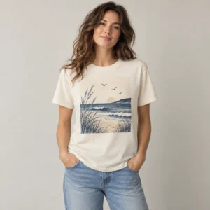 Seaside Postcard Graphic Tee