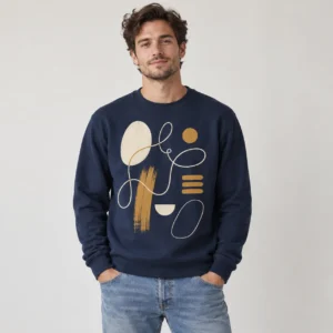 Sketchbook Lines Crewneck Sweatshirt