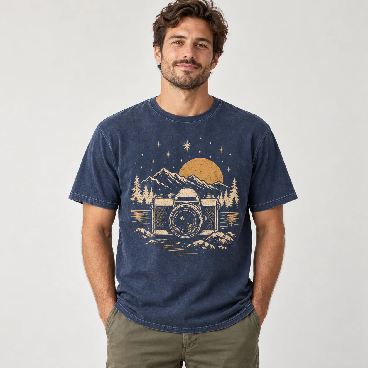 Vintage Camera Graphic Tee