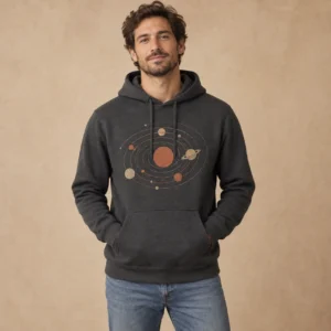 Vintage Orbit Pullover Hoodie