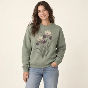 Wild Iris Crewneck Sweatshirt