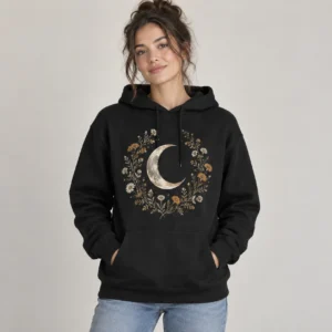 Wildflower Crescent Pullover Hoodie